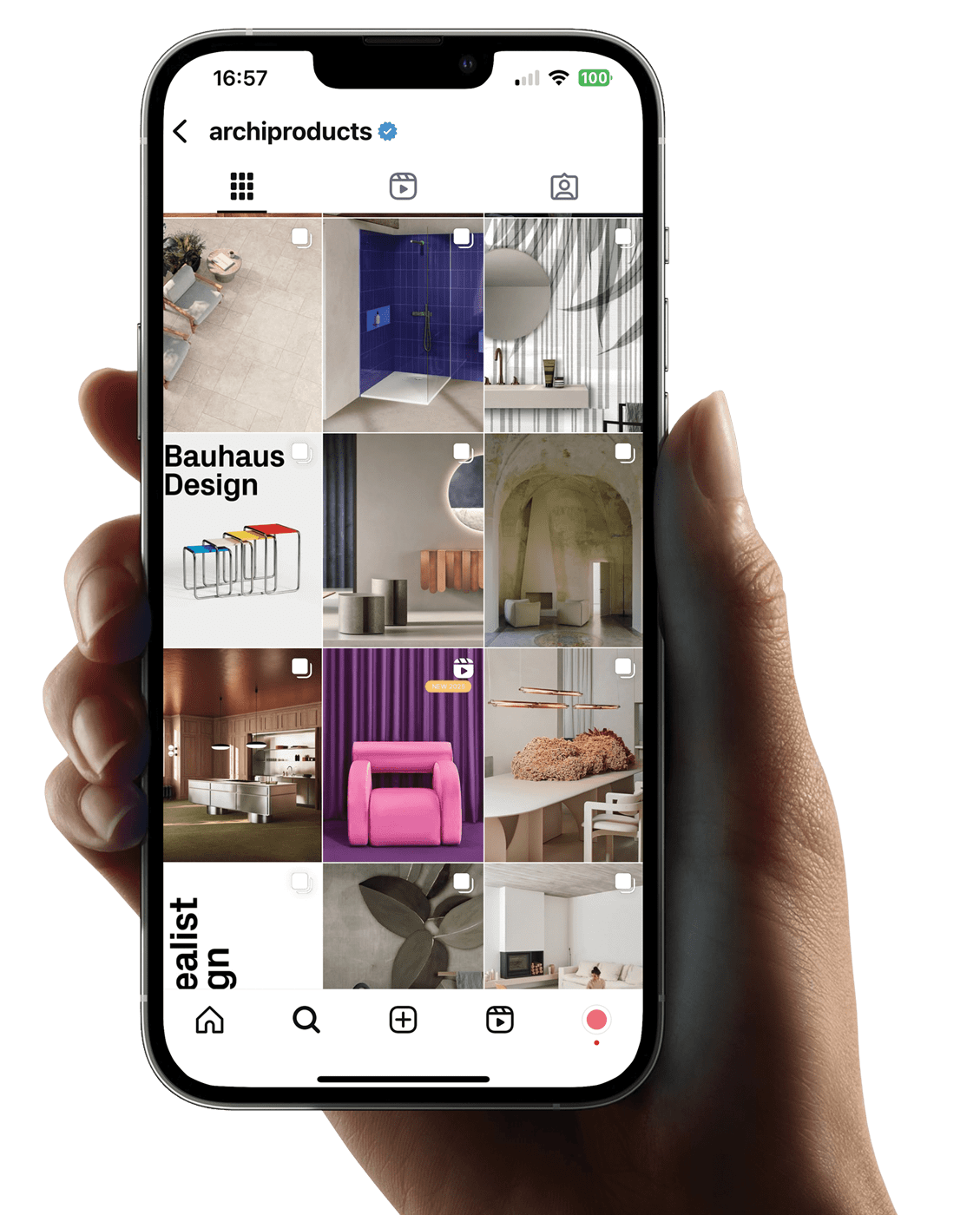 Instagram feed Archiproducts